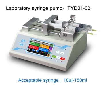 laboratory syringe pump
